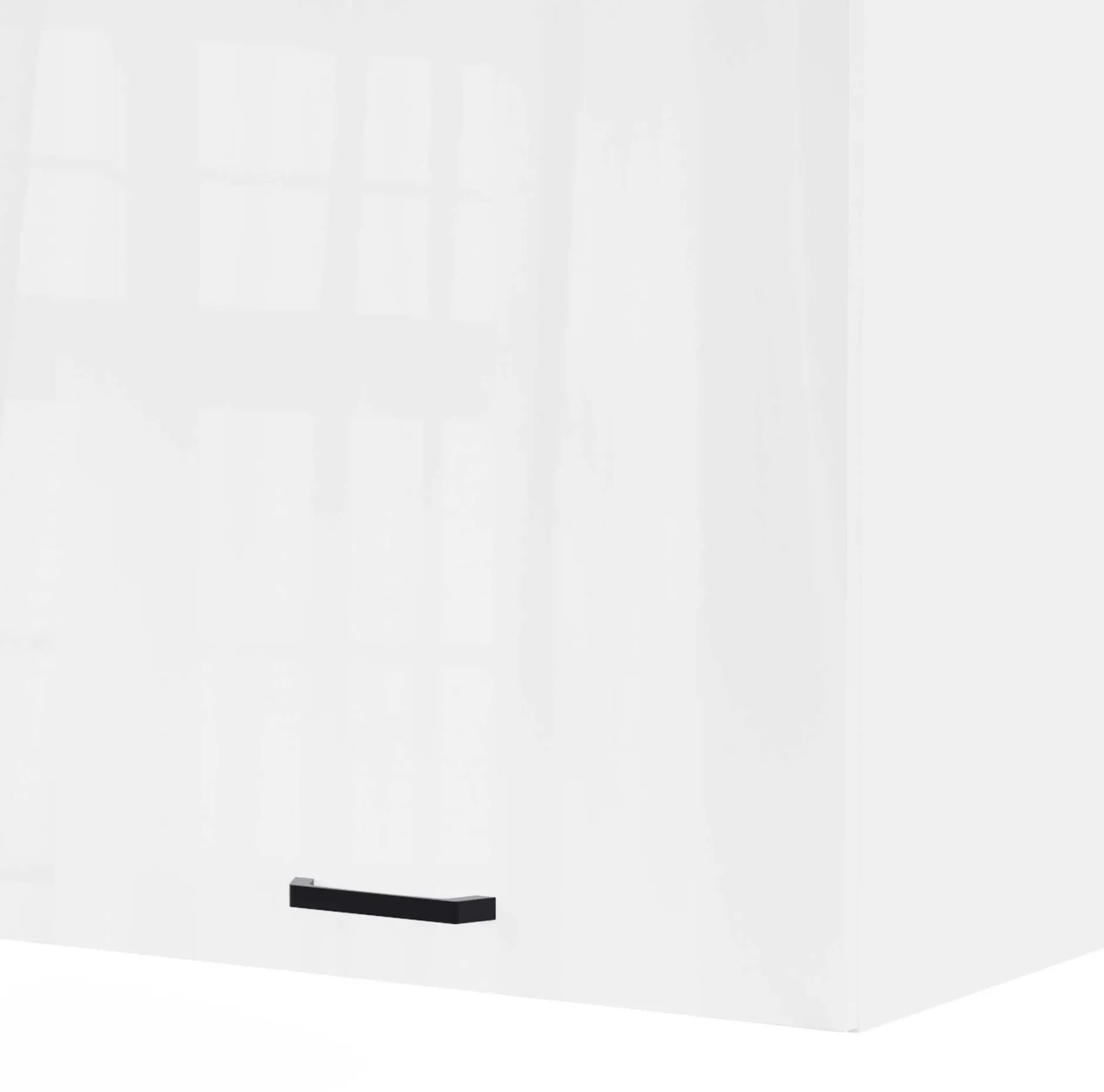 Küchenschrank Bianco - 60x36x58cm - 1 Tür - Hochglanz weiß