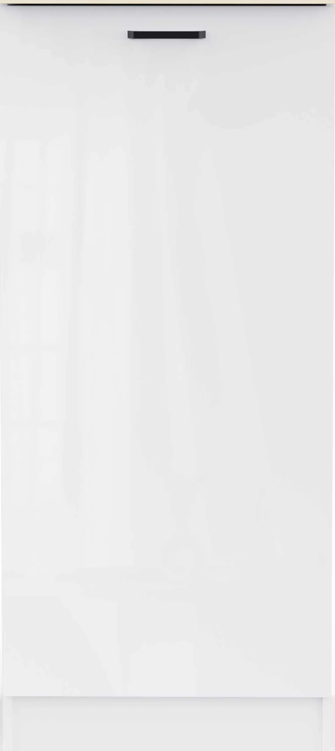 Küchenschrank Bianco - 60x60x141cm - 1 Tür - Hochglanz weiß