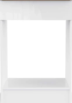 Küchenschrank für Backofen Bianco - 60x60x90cm - Hochglanz weiß