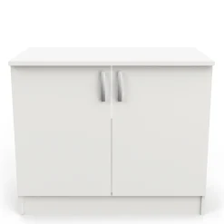 Küchenschrank Nova - 100x60x85 cm - Weiß/Eiche