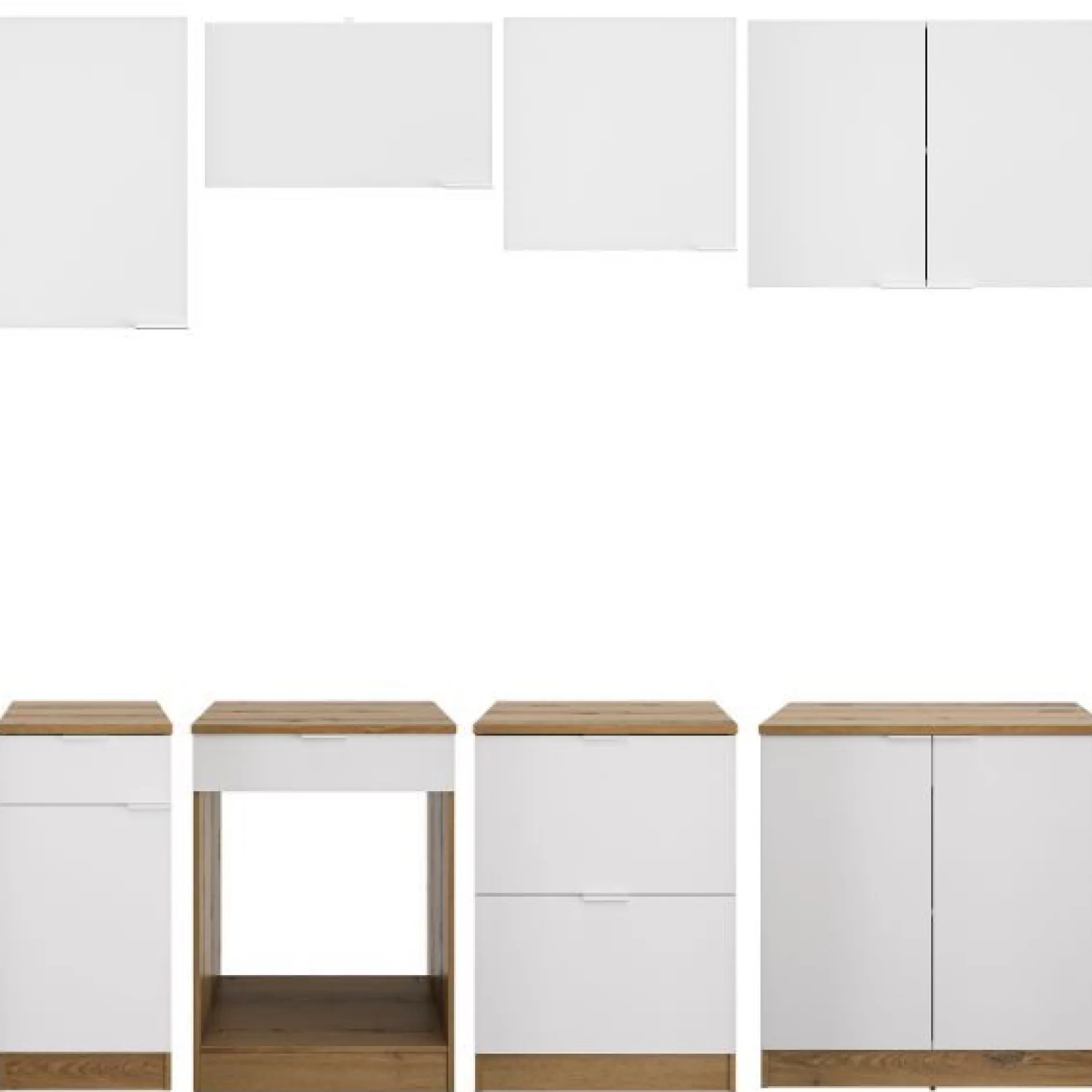 Küchenset Eden | Geräte nicht inbegriffen | Design Helvezia Oak