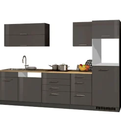 Küchenset Mailand | Geräte nicht enthalten | Sonoma Grey Oak