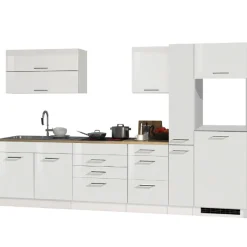 Küchenset Mailand | Geräte nicht enthalten | High Glossy White