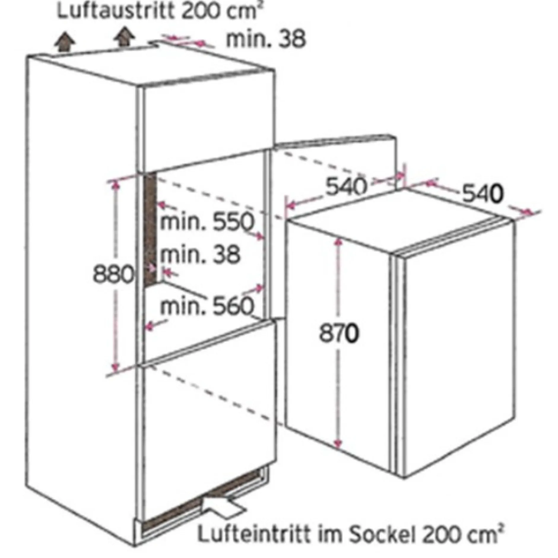 Küchenset Mailand | Geräte nicht enthalten | High Glossy White