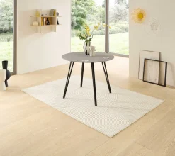 Küchentisch Floris - Ø100x75cm - Betonoptik
