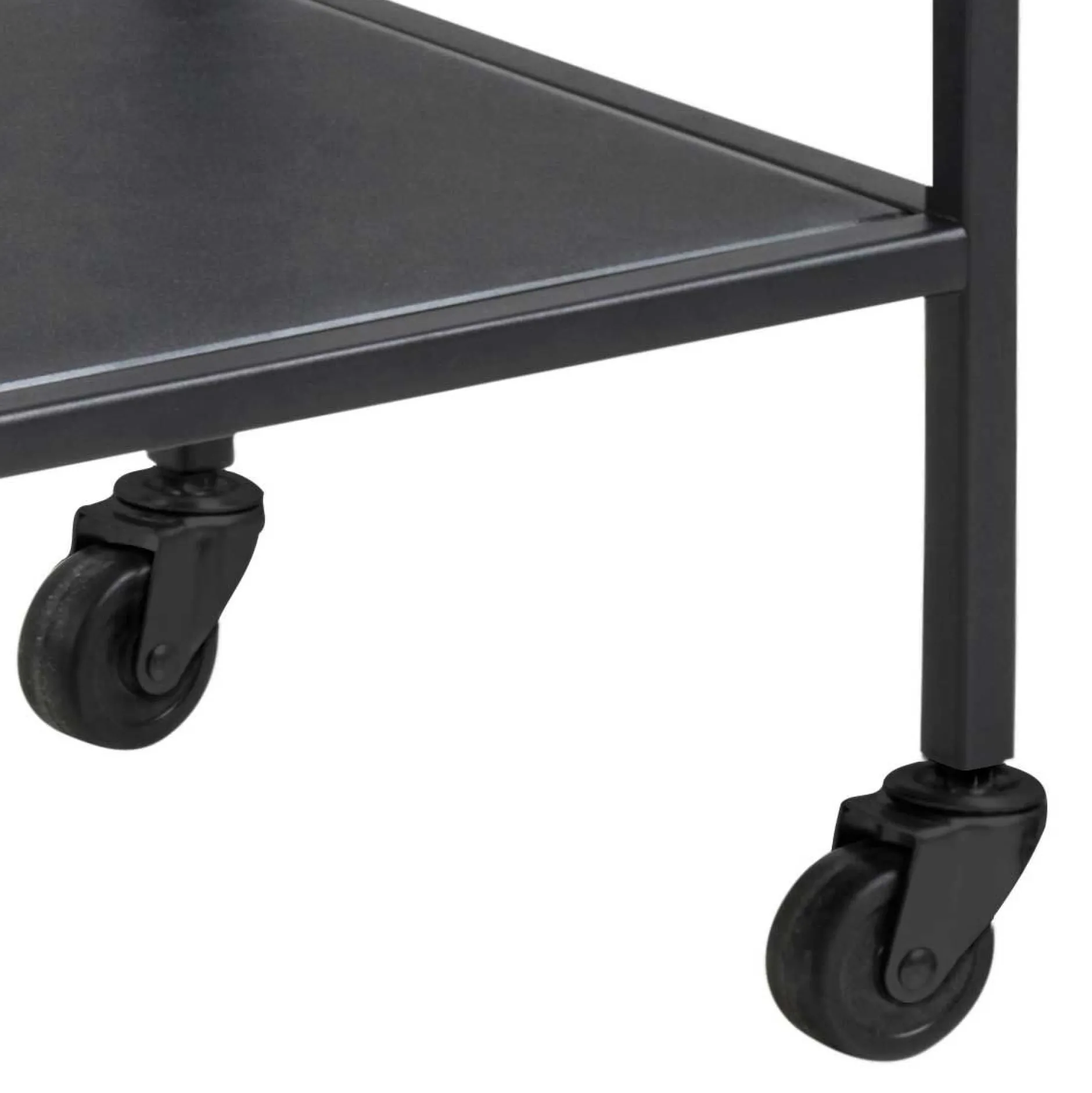 Küchenwagen Dover 60cm - schwarz