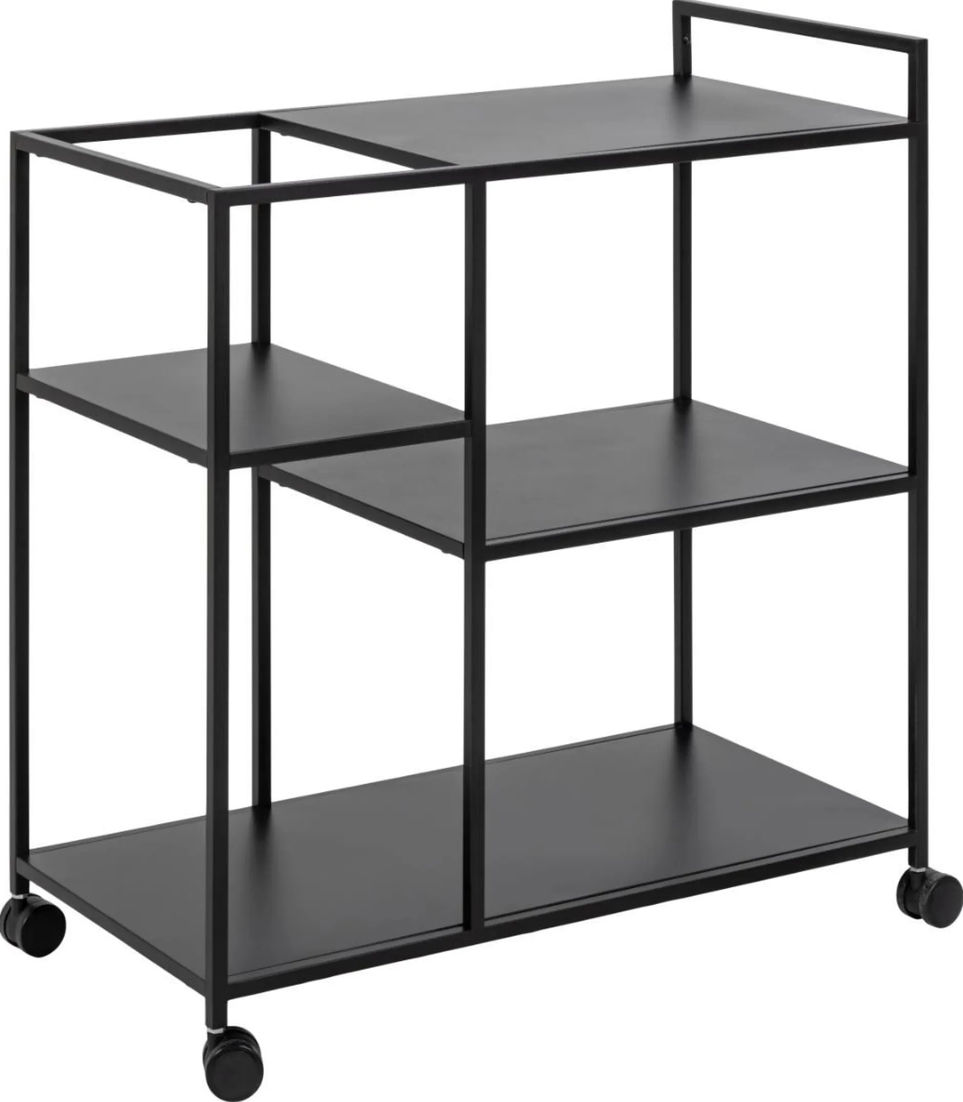 Küchenwagen Nebas 78cm - schwarz