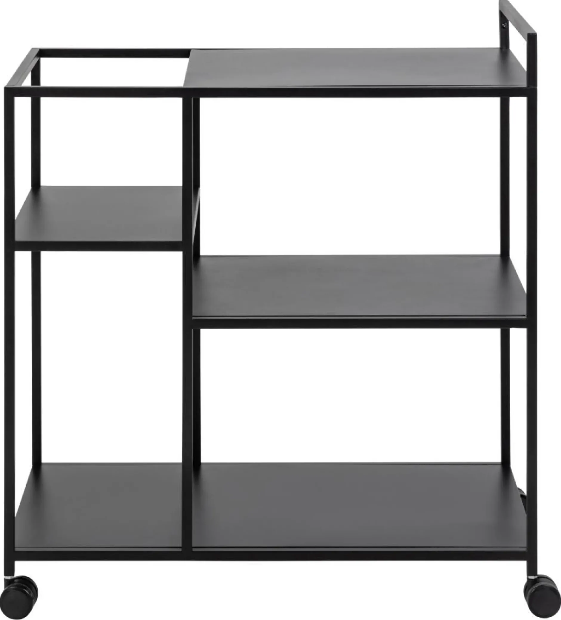 Küchenwagen Nebas 78cm - schwarz