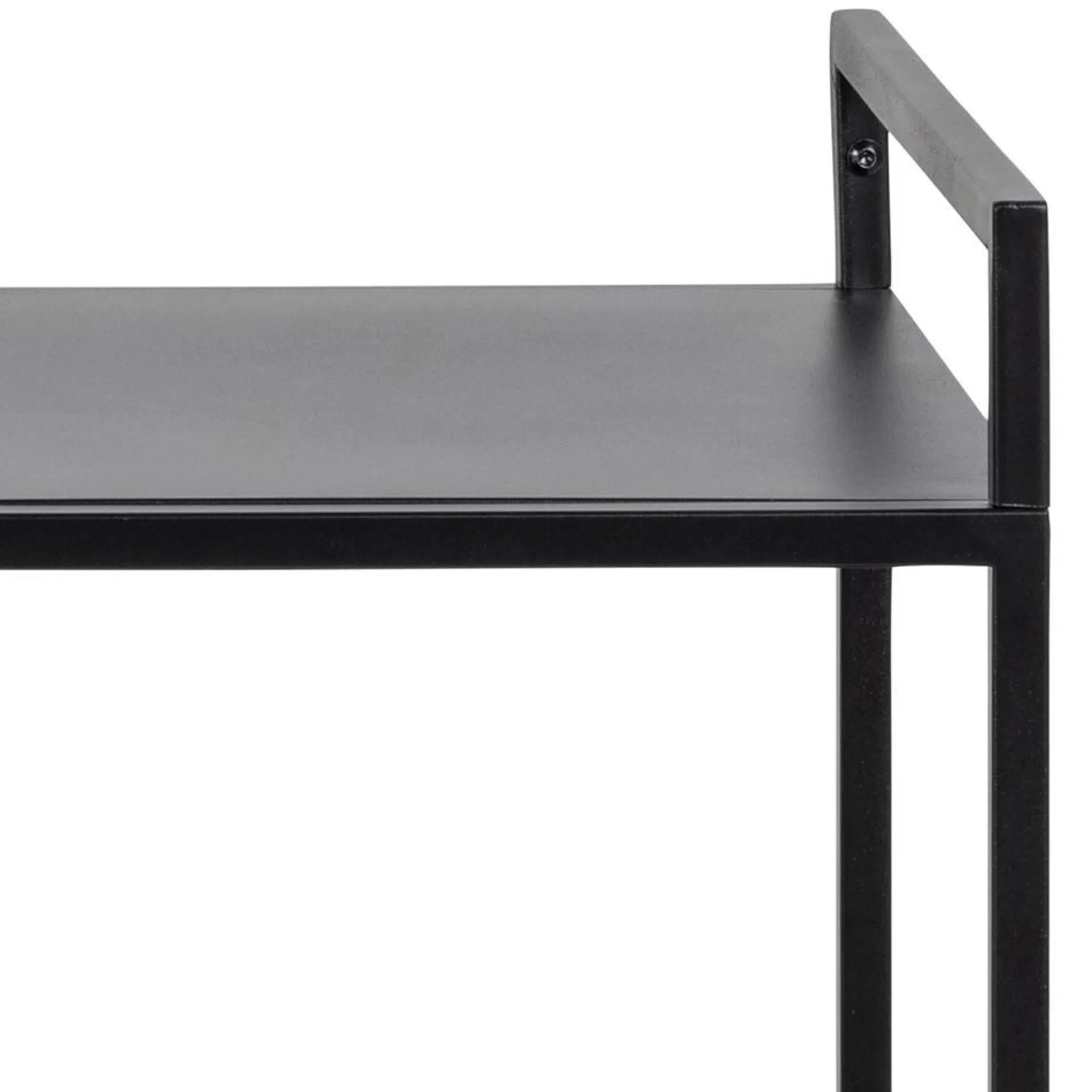 Küchenwagen Nebas 78cm - schwarz