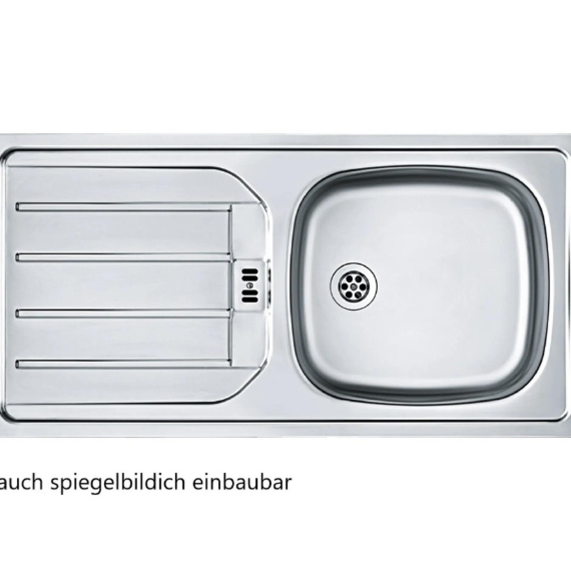 Küchenzeile in L-Form Sorrella 210cm mit Platz für Backofen und Geschirrspüler - weiß/Eiche