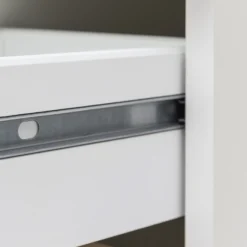 Küchenzeile in L-Form Sorrella 270cm mit Platz für Backofen, Geschirrspüler und Kühlschrank - Eiche