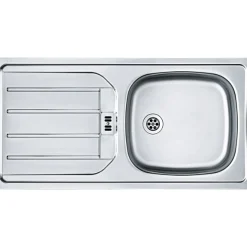 Küchenzeile Ragnar 290cm mit Backofen - Hochglanz anthrazit
