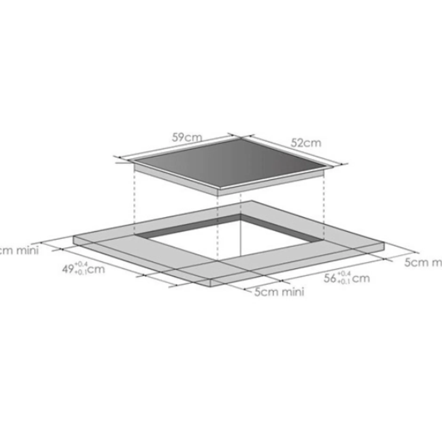 Küchenzeile Ragnar 290cm mit Backofen - Hochglanz anthrazit