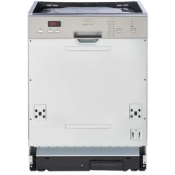 Küchenzeile Ragnar 330cm mit Backofen und Geschirrspüler - Hochglanz anthrazit