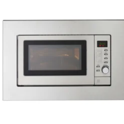 Küchenzeile Ragnar 370cm mit Backofen, Mikrowelle, Geschirrspüler und Kühlschrank - hochglänzend weiß
