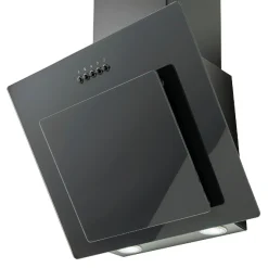 Küchenzeile Ragnar 330cm mit Geschirrspüler, Backofen und Kühlschrank - Hochglanz anthrazit
