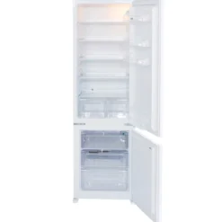 Küchenzeile Ragnar 390cm mit Kühl-Gefrierkombination, Backofen und Geschirrspüler - Hochglanz weiß