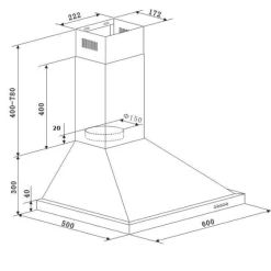 Küchenzeile Ragnar 390cm mit Kühl-Gefrierkombination, Backofen und Geschirrspüler - Hochglanz anthrazit