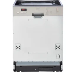 Küchenzeile Ragnar 330cm mit Kühlschrank, Backofen und Geschirrspüler - Hochglanz anthrazit