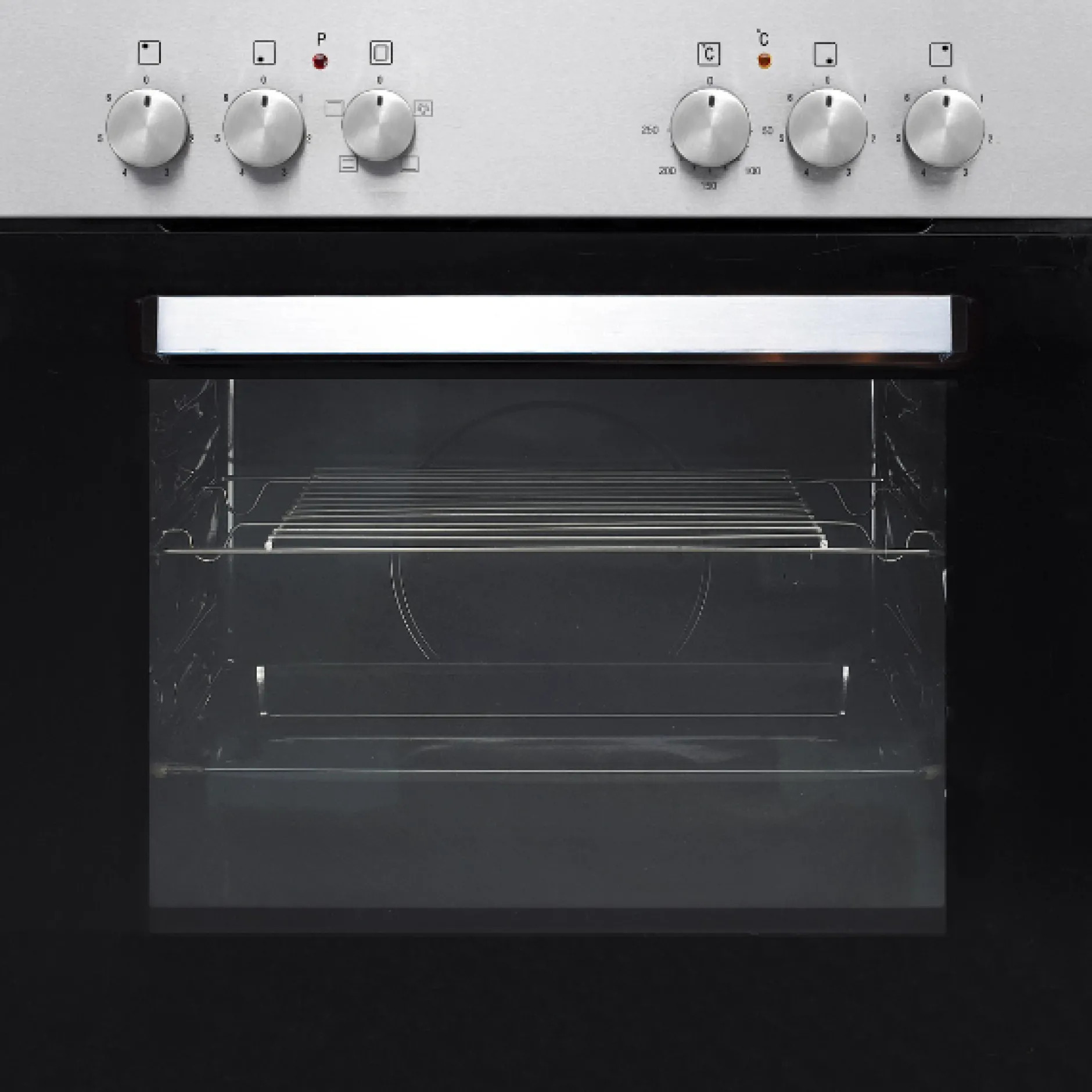 Küchenzeile Ragnar 270cm mit Mikrowelle, Kühlschrank und Backofen - Hochglanz anthrazit