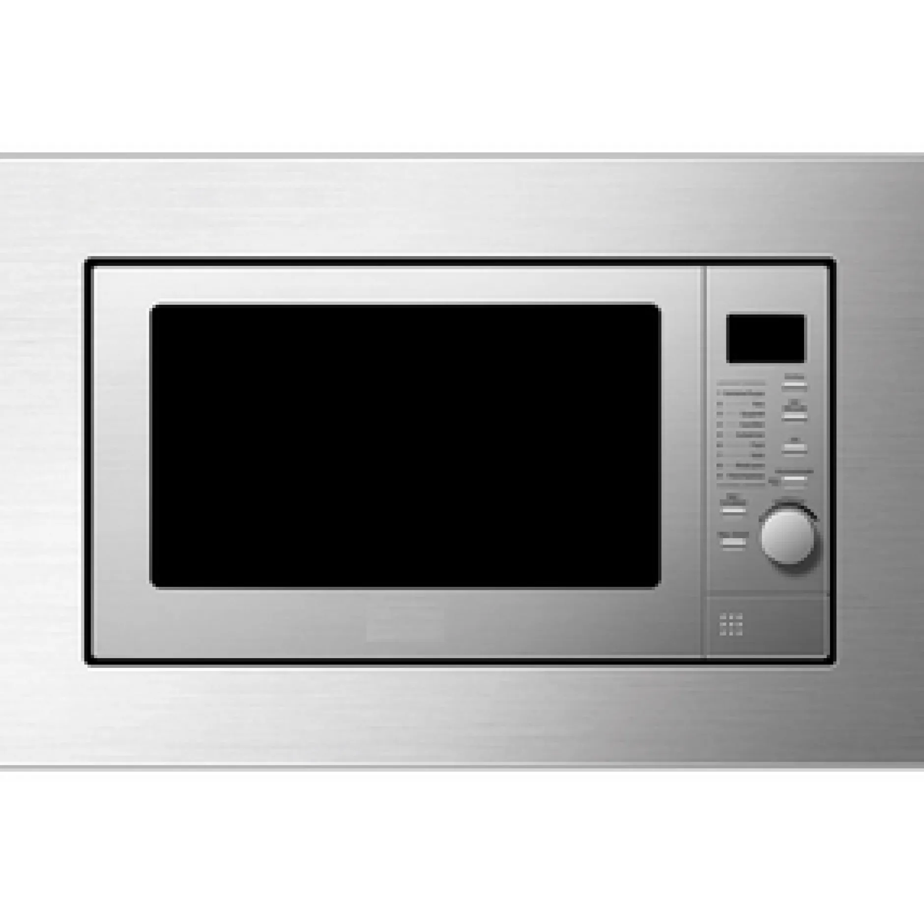 Küchenzeile Ragnar 270cm mit Mikrowelle, Kühlschrank und Backofen - Hochglanz weiß