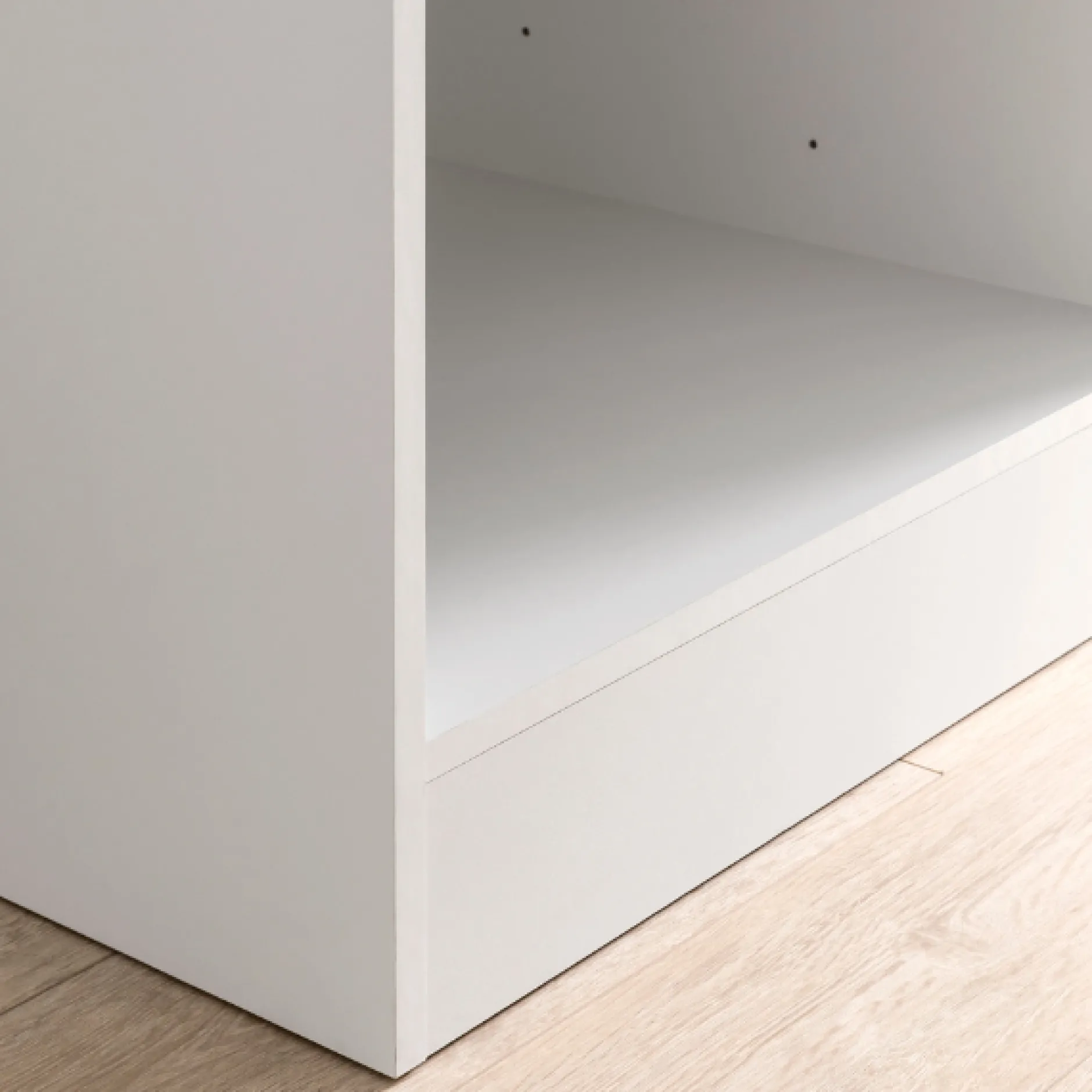 Küchenzeile Ragnar 340cm mit Platz für Backofen, Mikrowelle, Geschirrspüler und Kühlschrank - Hochglanz anthrazit