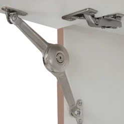 Küchenzeile Sorrella 210cm mit eingebautem Backofen - weiß/Eiche