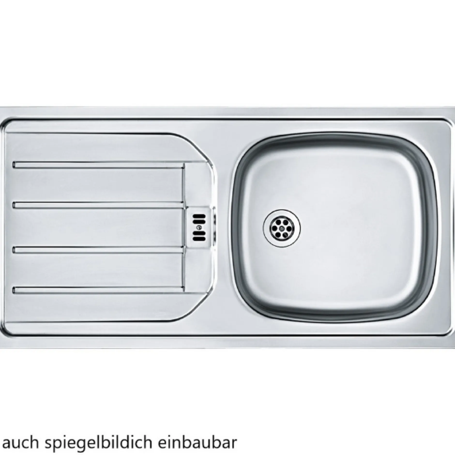 Küchenzeile Sorrella 210cm mit Platz für Backofen - anthrazit/ocker