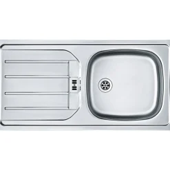 Küchenzeile Sorrella 210cm mit Platz für Geschirrspüler und Backofen - Eiche