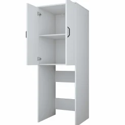 KD110 Waschmaschinenschrank | 100 % MELAMIN | Weiß
