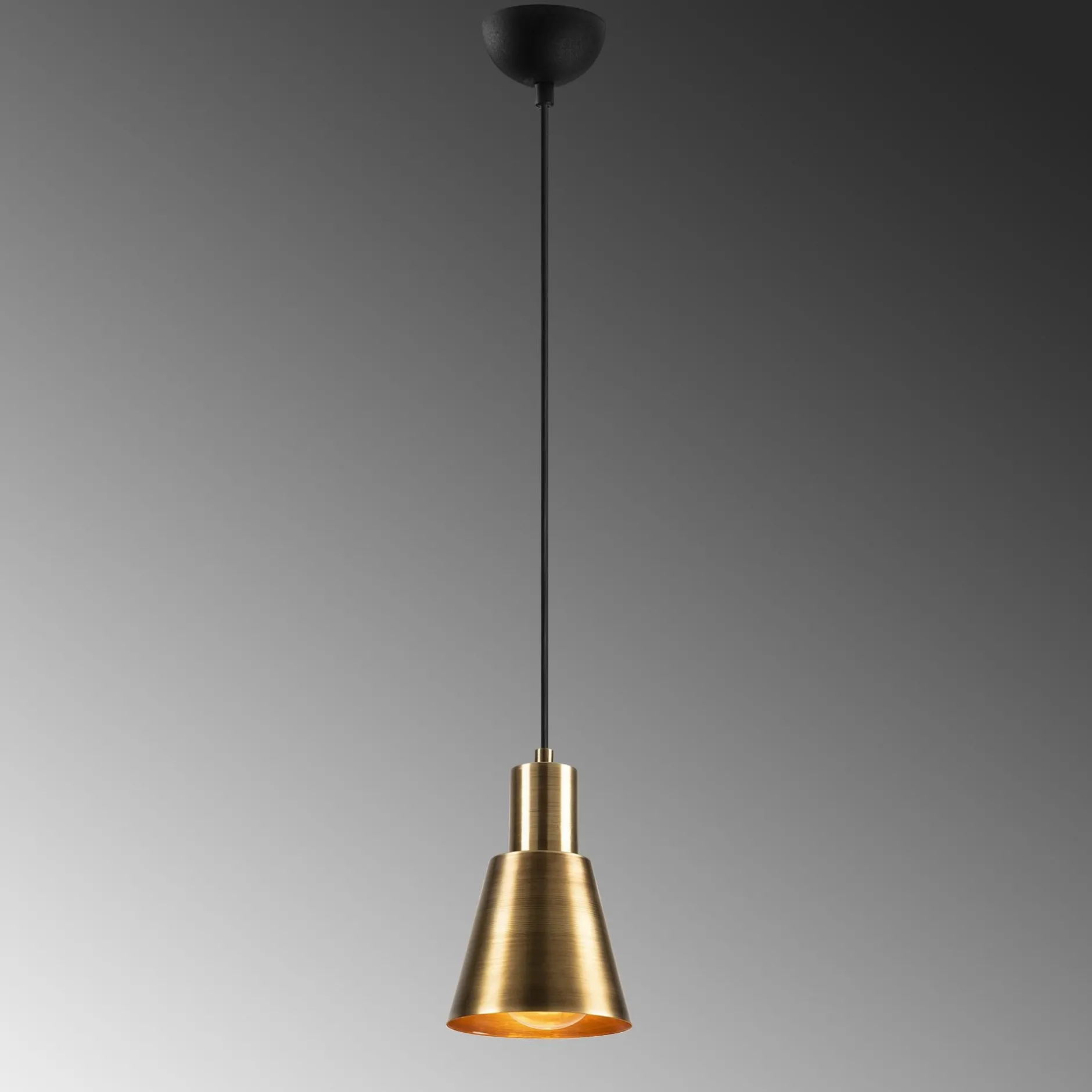 Kem Kronleuchter | METALLGEHÄUSE | Gold, Schwarz