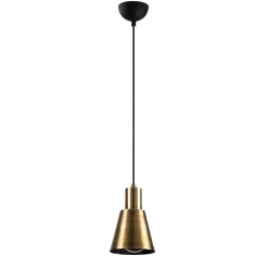 Kem Kronleuchter | METALLGEHÄUSE | Gold, Schwarz