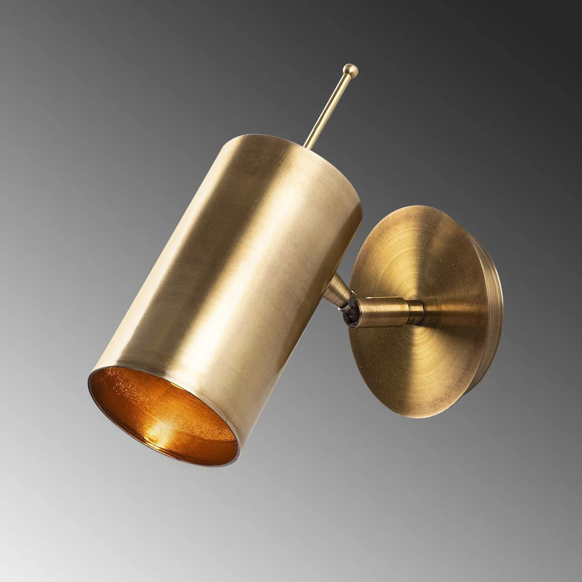 Kem Wandleuchte | METALLGEHÄUSE | Antik