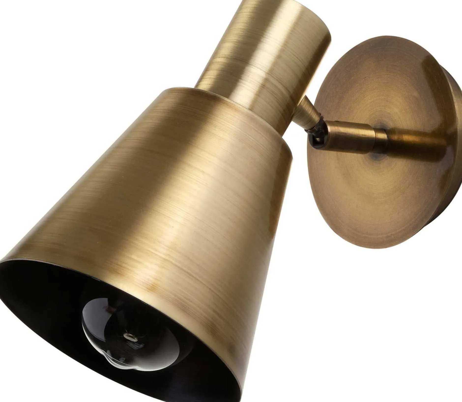 Kem Wandleuchte | METALLGEHÄUSE | Antik