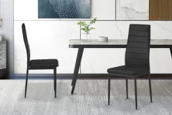 Kenzo Stuhl | 41 x 48 x 96 cm | Schwarz