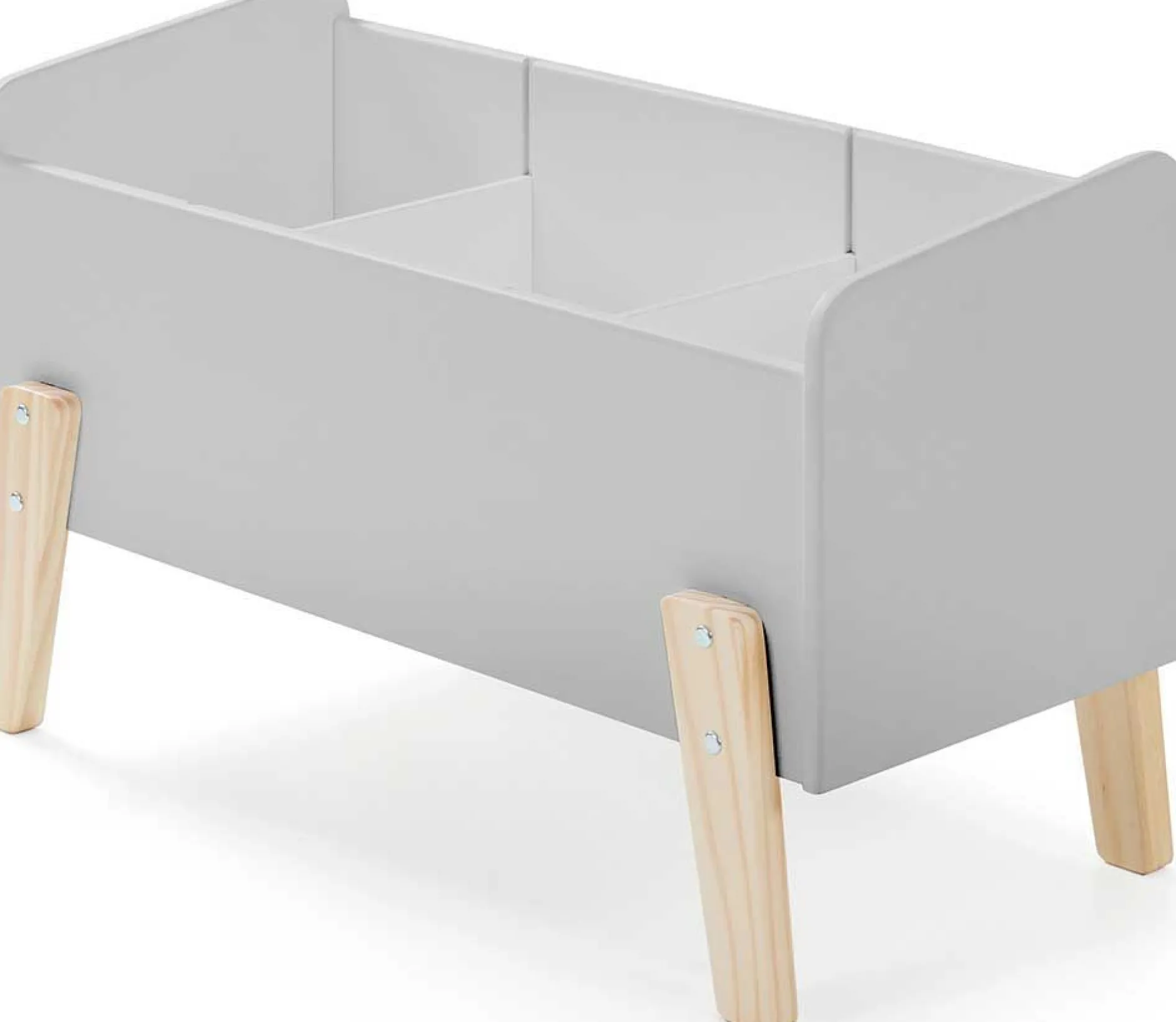 Kiddy Spielzeugkiste - grau