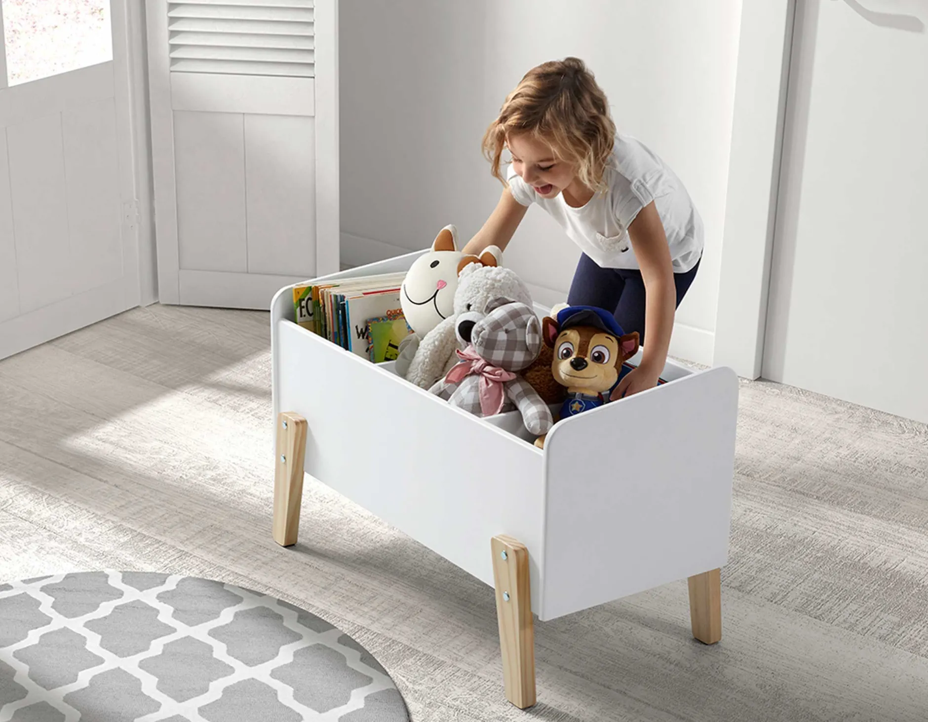 Kiddy Spielzeugkiste - weiß