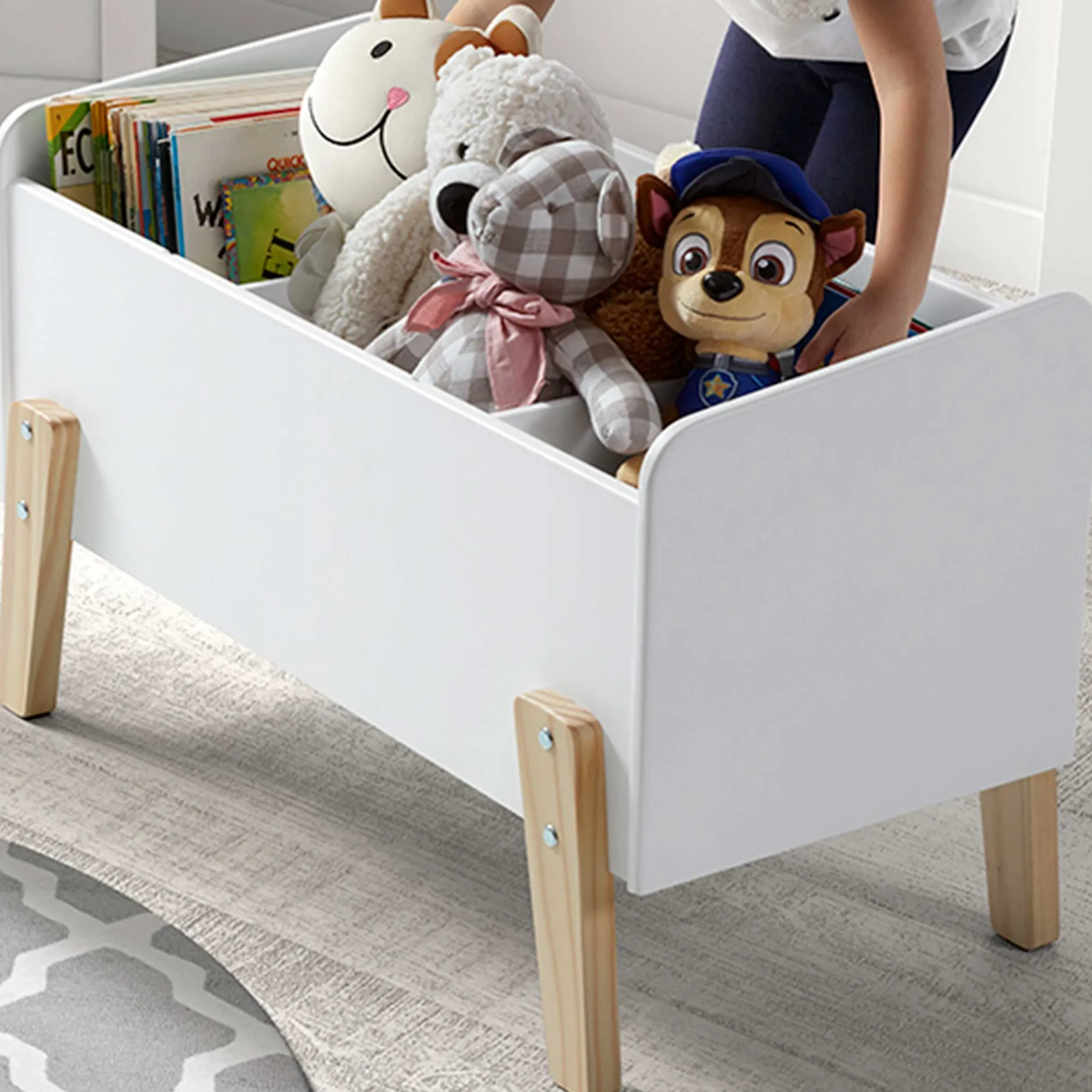 Kiddy Spielzeugkiste - weiß
