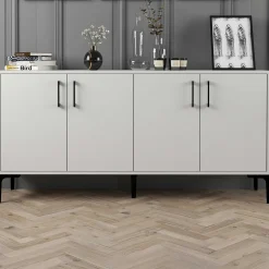 Kiev 16 Konsole | 100 % MELAMIN | Weiß