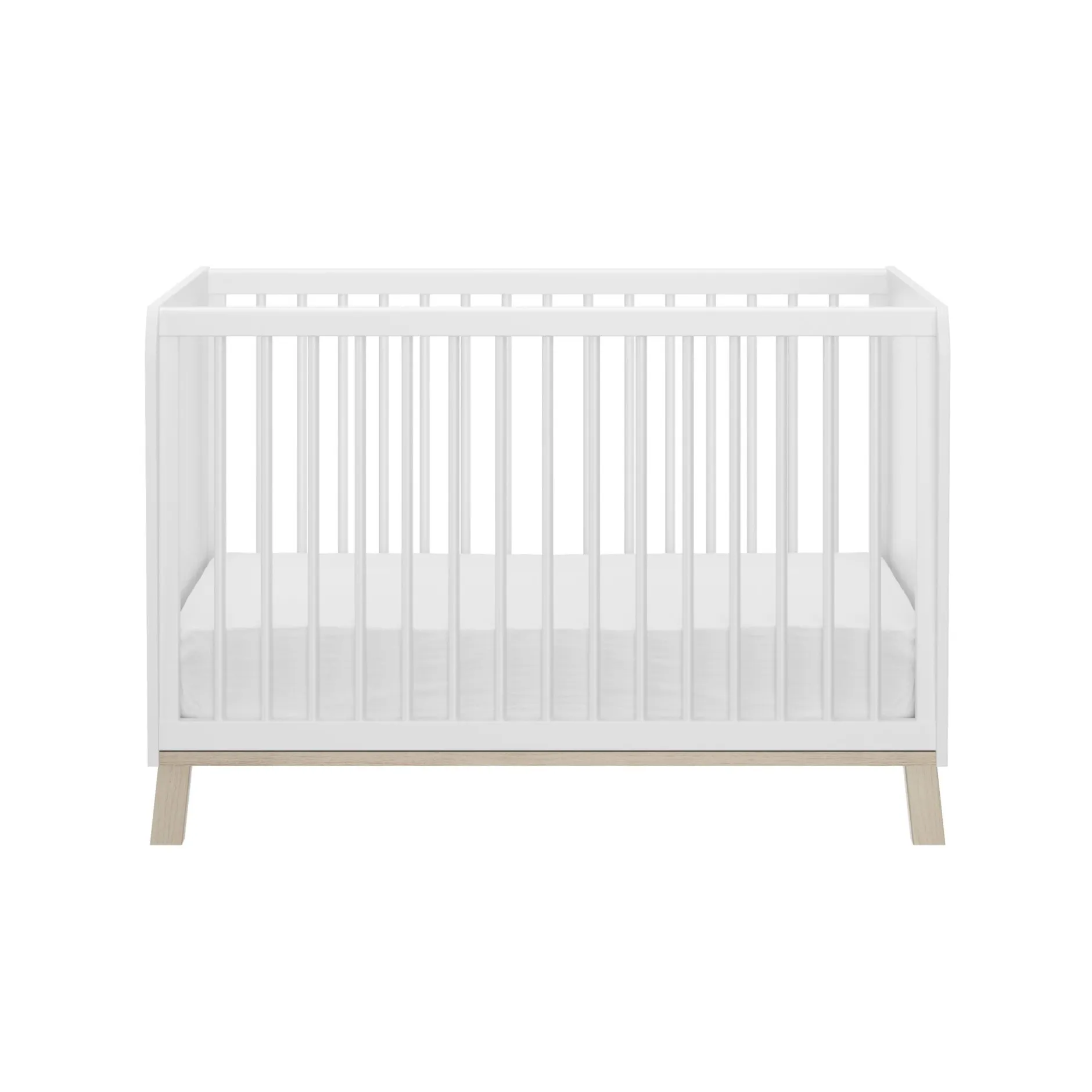 Kinderbett Aaron | 60 x 120 cm | Weiß