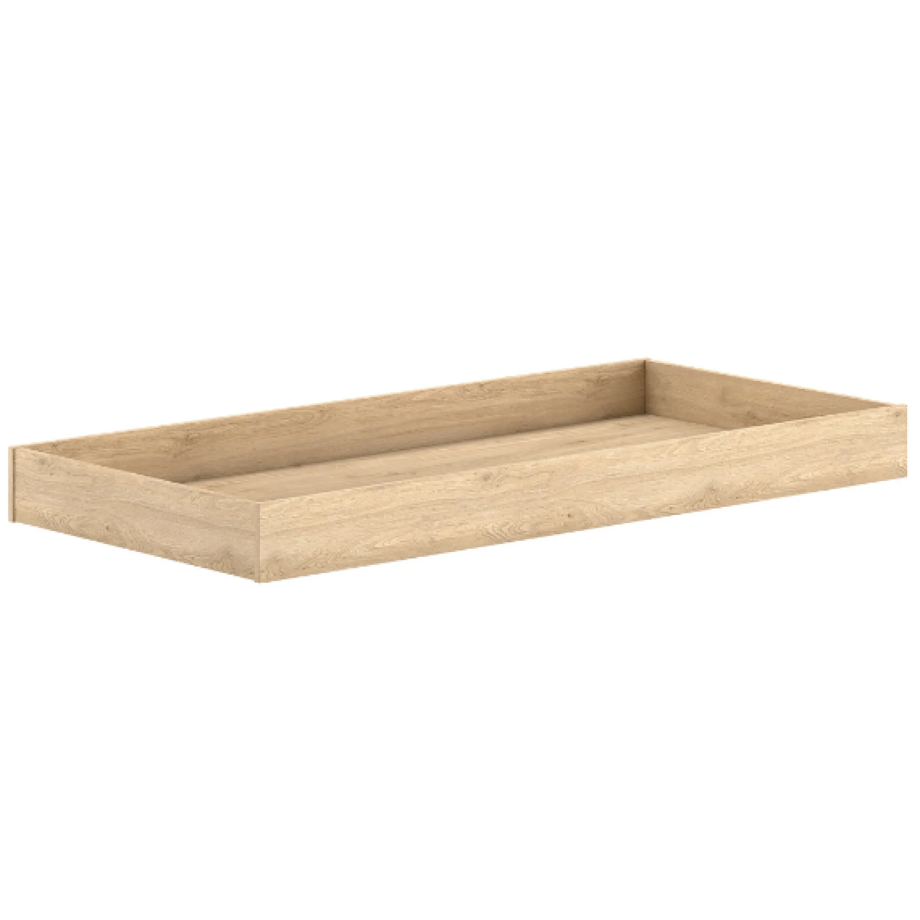 Kinderbett Sammie mit Bettkasten - 90x200cm - Eiche Dekor