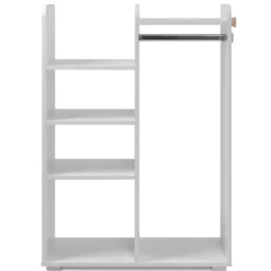 Kinderkleiderschrank Lala - 80x40x110cm - weiß