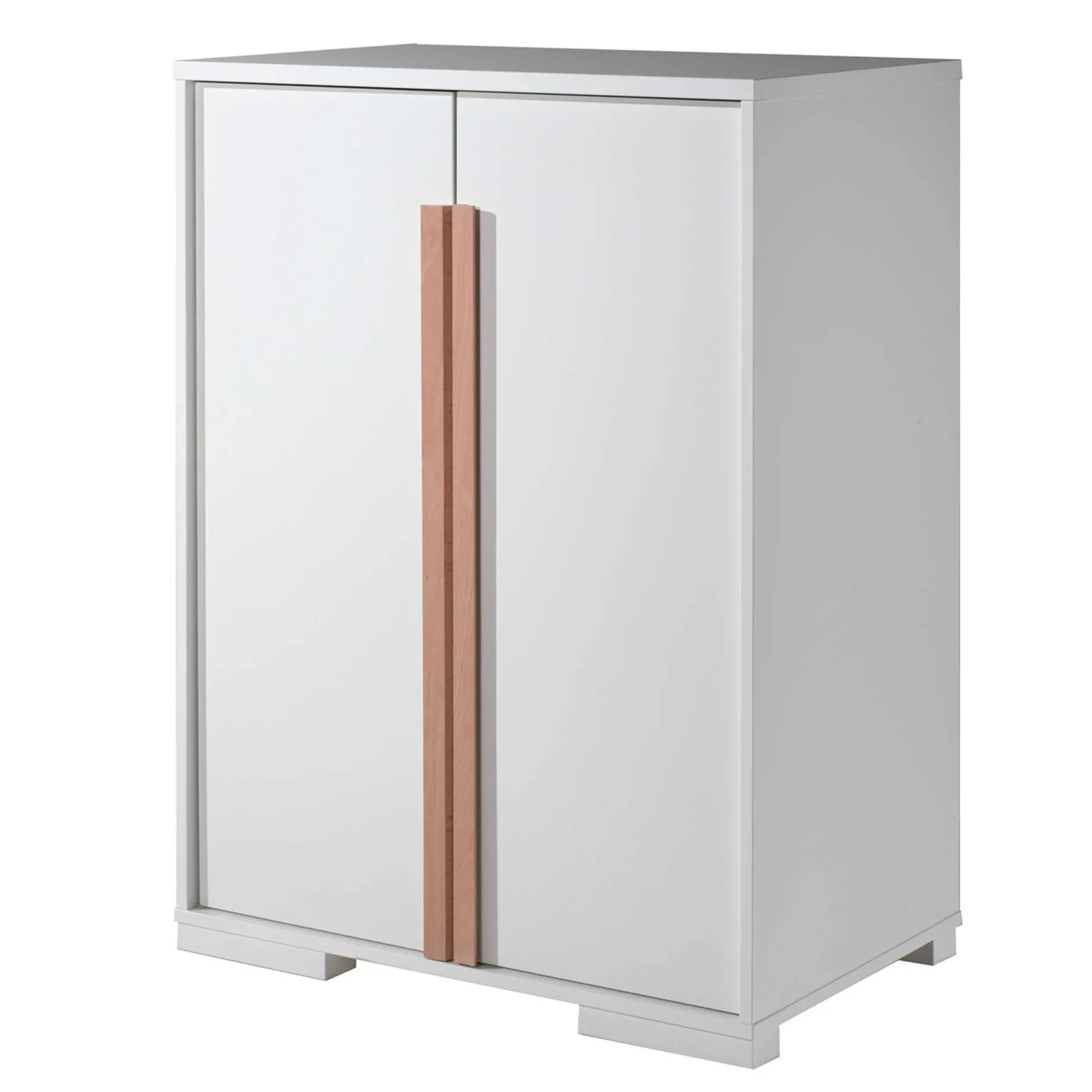 Kinderkleiderschrank London 98x56x116cm - weiß