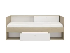 Kinder- und Jugendbett mit Stauraum Alicia | 90 x 200 cm | Design Châtaignier