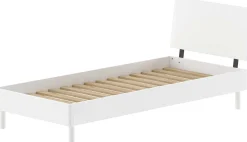 Kinderzimmer Forrest: Nachttisch, Bett 90x200, Kleiderschrank, Regal - Weißbuche