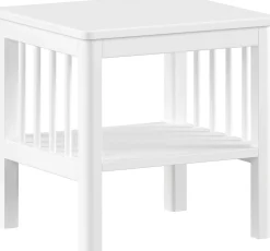 Kinderzimmer Forrest: Nachttisch, Bett 90x200, Kleiderschrank, Schreibtisch - Weißbuche