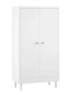 Kinderzimmer Forrest: Nachttisch, Bett 90x200, Kleiderschrank - Weißbuche