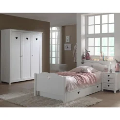 Kinderzimmer-Kombination Amori 9-weiß