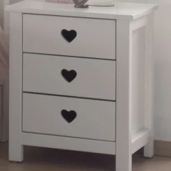 Kinderzimmer-Kombination Amori 9-weiß