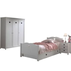 Kinderzimmer-Kombination Amori 9-weiß